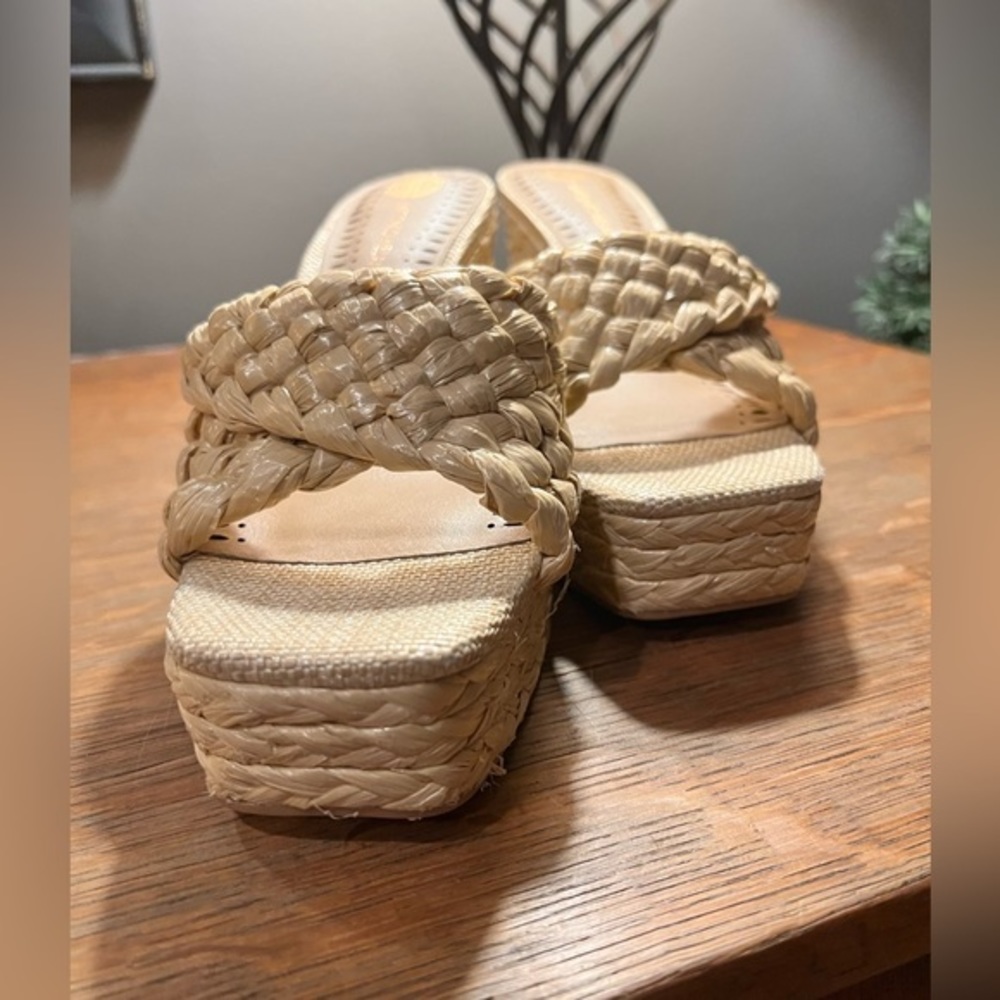 Antonio Melani Espadrilles‎ Sandals NWT, Size 9.5 - Picture 3 of 9